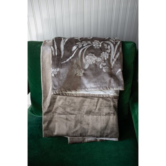 Anthropologie Floral Field Curtain 50 X 63 single panel - Picture 3 of 4